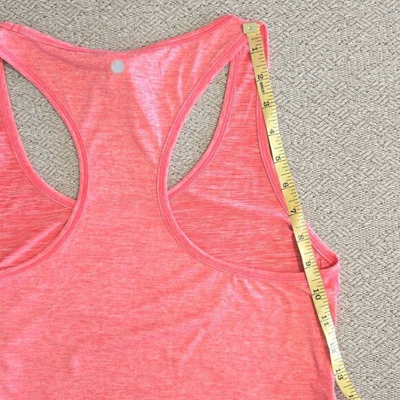 Yogalicious Heather Pink Crop Yoga Athletic Workout Tank - Size XL - Picture 6 of 6
